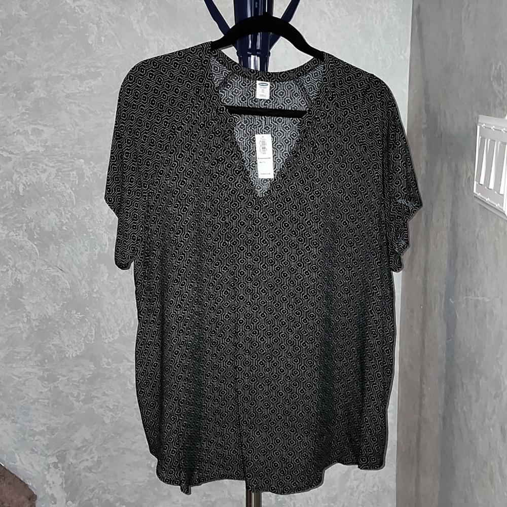 NWT Old Navy Rayon Blouse XL
